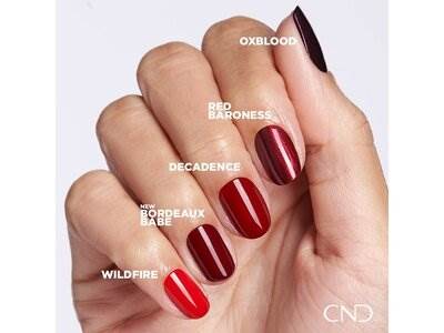 SMALTO CND VINYLUX Bordeaux Babe